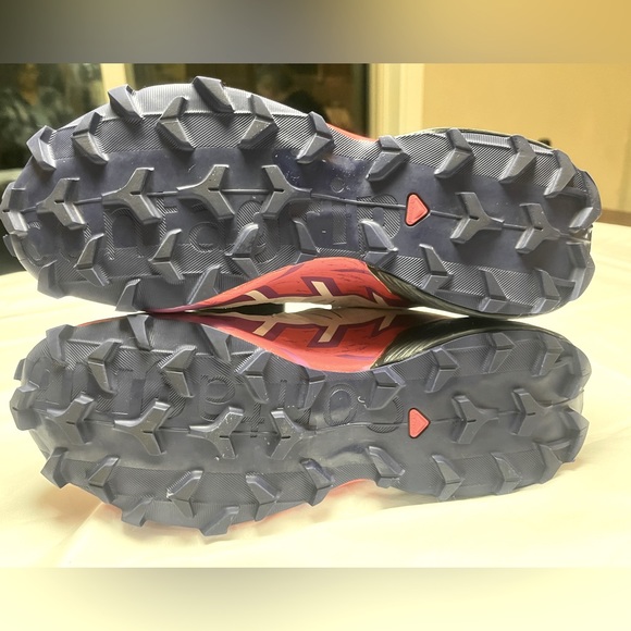 SALOMON SPEEDCROSS 6 (WHITE/SPARKLING GRAPE/FIERY RED) WOMEN'S SHOES | 7 - Picture 12 of 12